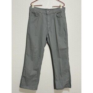 Vintage 80s Levi's With A Skosh More Room Jeans For Men Gray 36x31 Embroidered